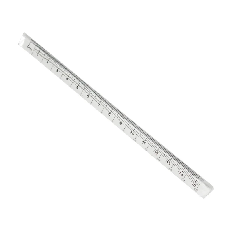 

Three-sided Straight Ruler Plastic Ruler Accurate Mathematics Ruler for Students