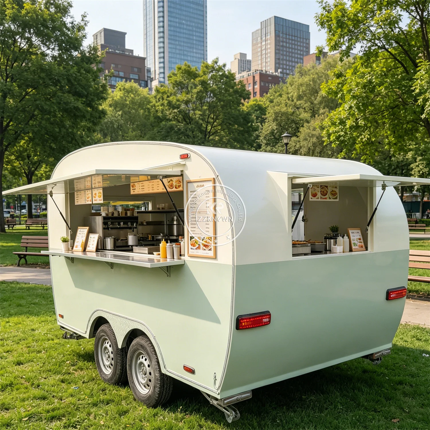Concession Food Truck Mobile Coffee Churros Tacos Pizza Truck Street Catering Mobile Kitchen Food Trailer For Sale