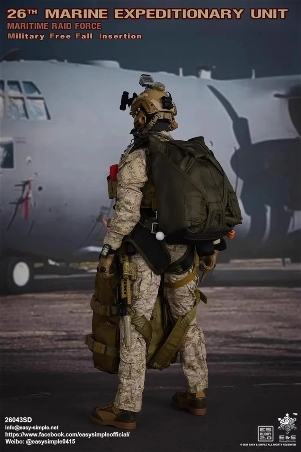 1/6 EASY&SIMPLE ES 26043SD 26043SW US. Soldier Doll Figure Full Set Toys Model About 12\