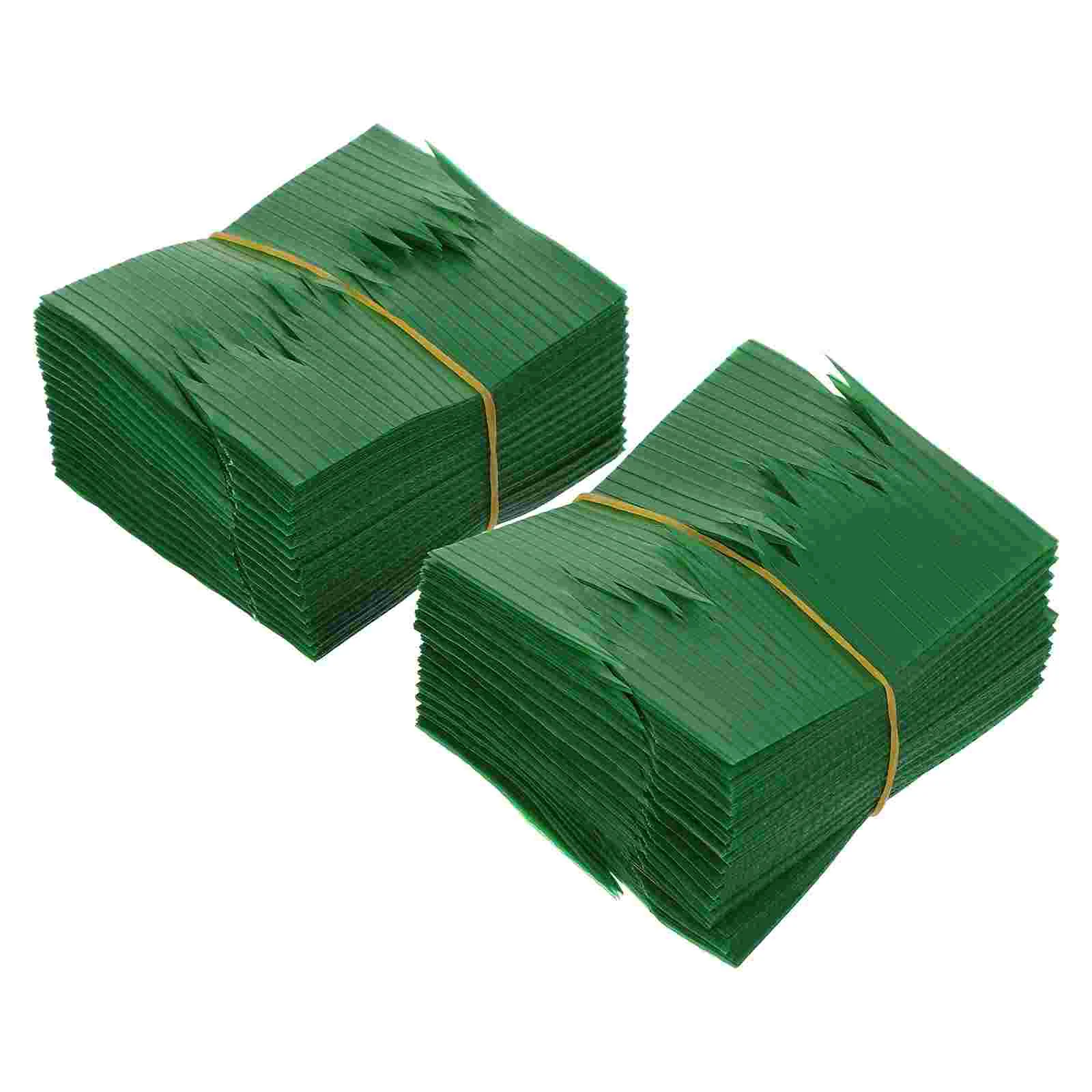 

1000 Pcs Sushi Green Leaf Decoration Grass Cold Dish Ornament Faux Outdoor Plants