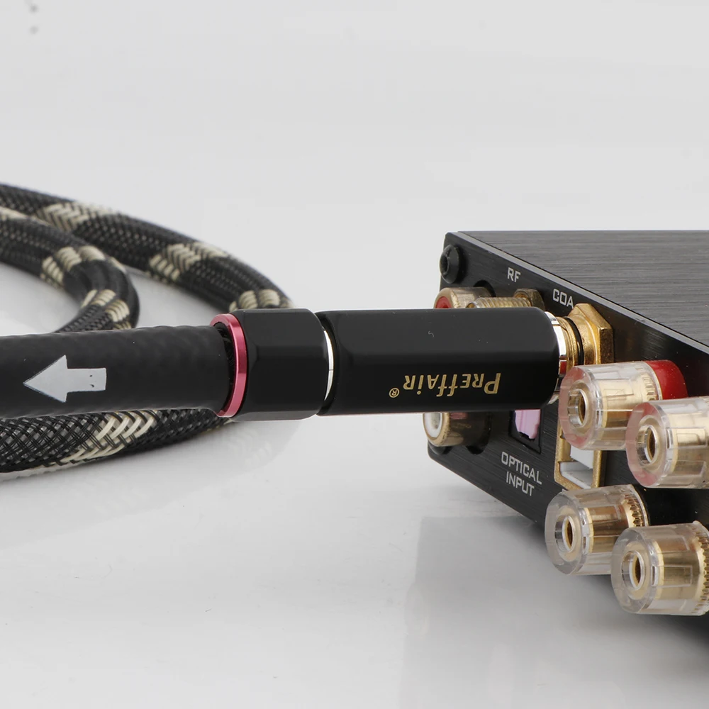 Hi End XLO HT4 Серебряная пластина RCA коаксиальный цифровой аудиокабель RCA в RCA сигнальный кабель лихорадка аудио кабель AES/EBU
