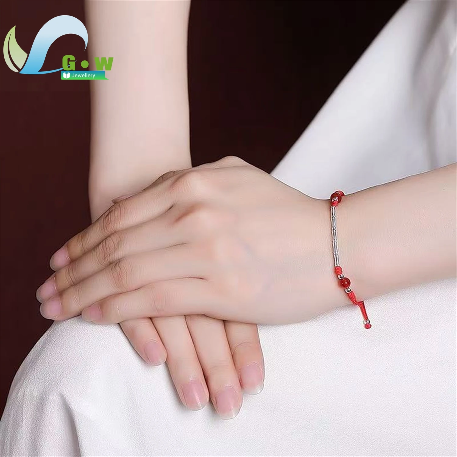 Handmade Woven Rope Bracelet Best Friend Couple Matching Gift Wristband Jewelry Charm Present For Her Him Lover Sister