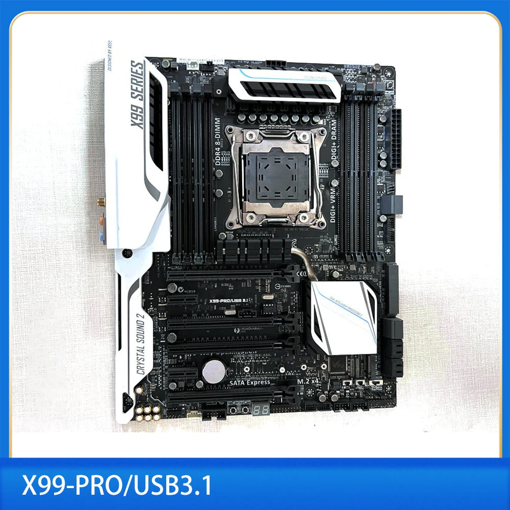 

For AS-US motherboard 2011-V3 interface supports E5 V3 V4 REG DDR4 X99-PRO/USB3.1