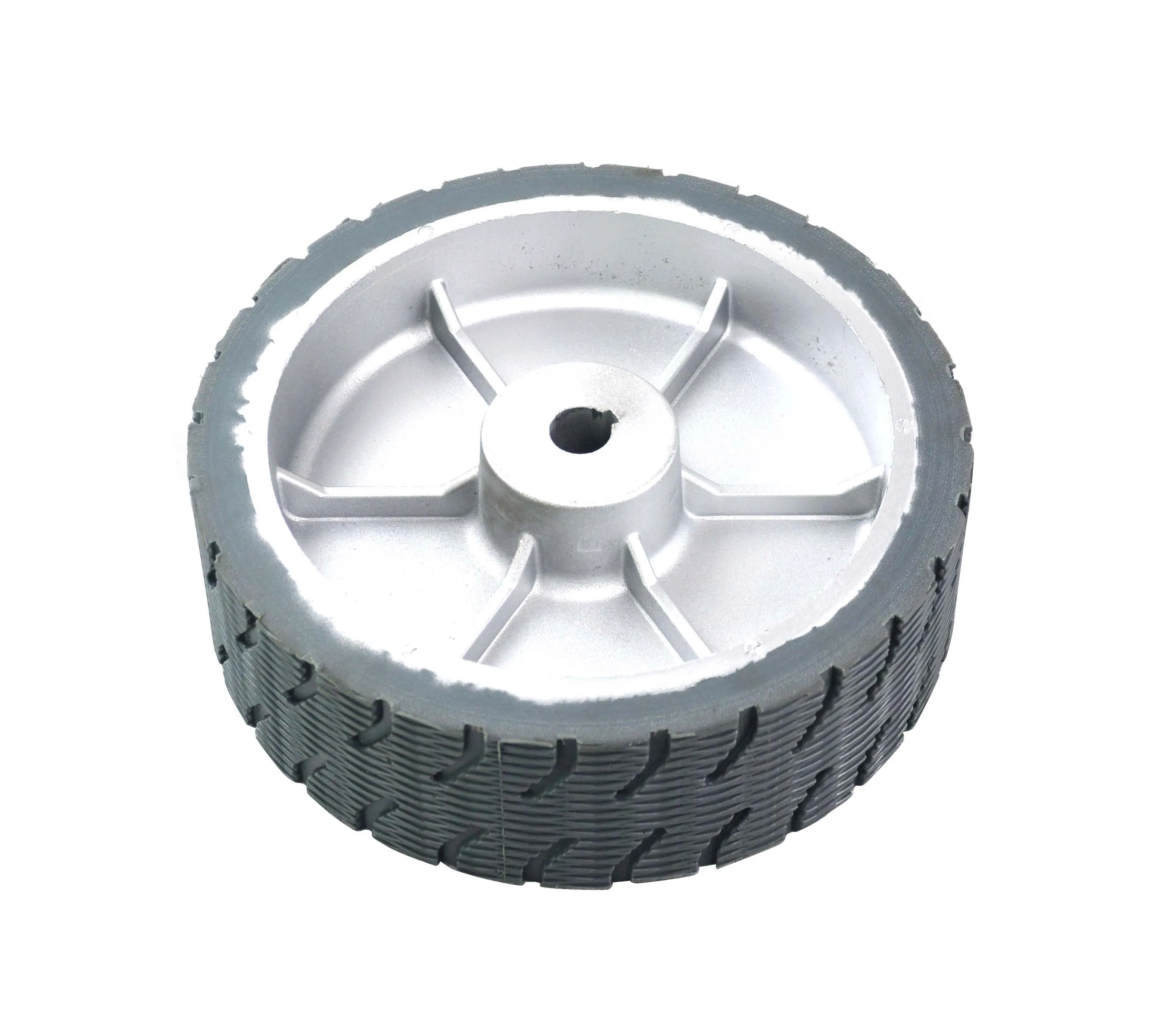 Source Factory Products 250X80mm  Aluminum Polyurethane Non-slip Caster Wheel  Sweeper Caster Wheel   Sweeper Driving Wheel