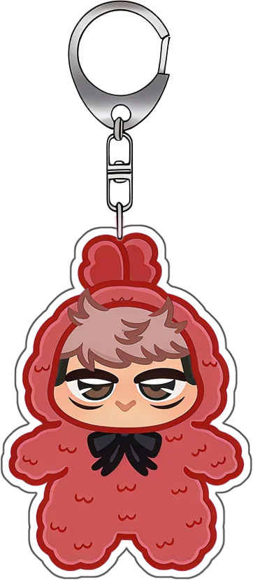 6Cm Acrylic Keychain for Jujutsu Kaisen Q Version Anime Cartoons Backpack Decoration Cute Anime Merchandise Fan Gift Toy