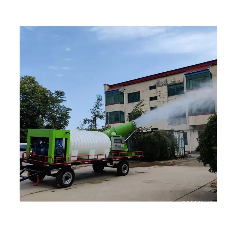 100m High Range Fog Cannon Machine Dust Suppression Sprayer Truck Mounted Water Mist Cannon for Port Terminals ISO CE Certified