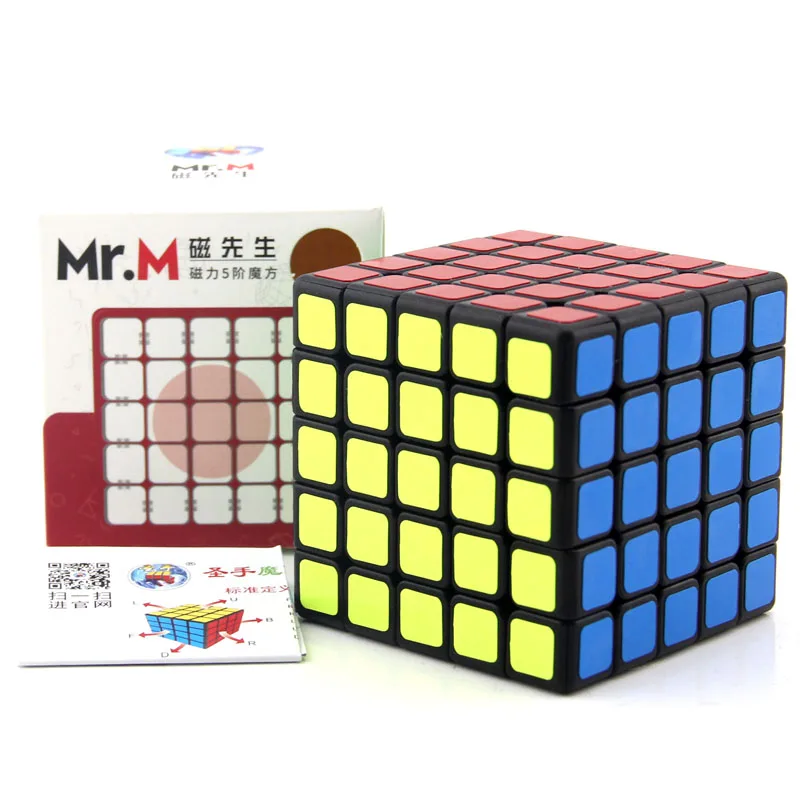 SengSo Mr.M 5x5x5 Cubo Magico Magnetico ShengShou 5x5 Magneti Neo Velocità Twisty Puzzle Rompicapo Antistress Giocattoli Educativi