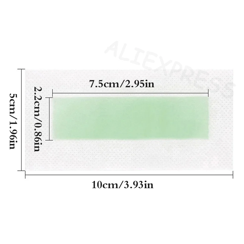 12/24 قطعة شرائط شمع شفاه الوجه للوجه والذقن والشفة العلوية والفك والحواجب وإزالة شعر اللحية