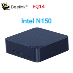 Новый мини-ПК Beelink EQ14 Intel Lake-N150 Max Turbo 3,6 ГГц, 16 ГБ DDR4, 3200 МГц, настольный офисный компьютер VS Mini S12 Pro N100 T8 Pro