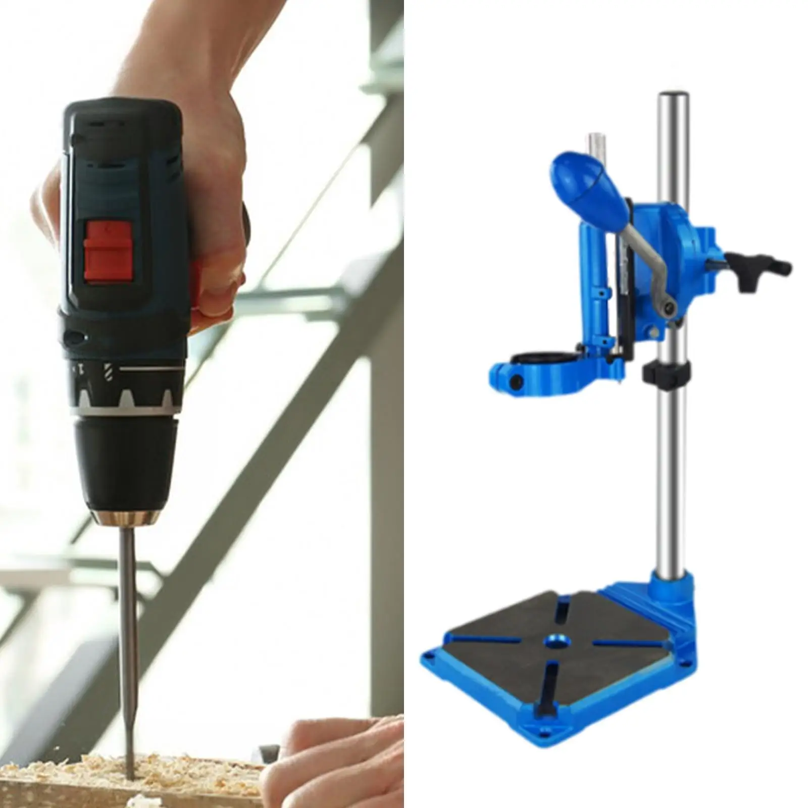 

Drill Press Stand Multifunctional Household Portable Repair Tool Drill Press Table Adjustable Tool Holder Hand Drill Workstation