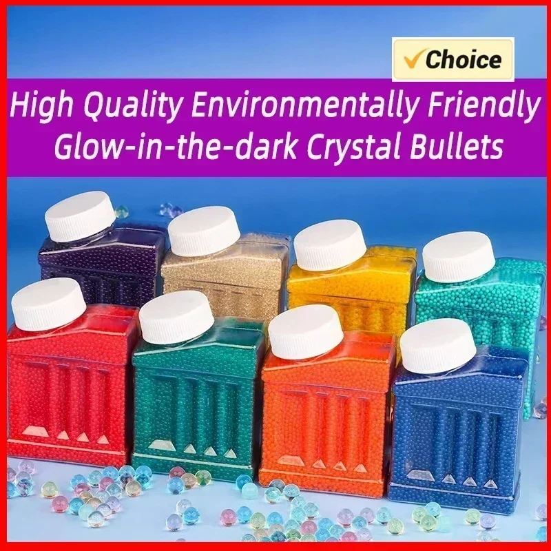 HOT50000PCS Water Gel Bal 7-8MM GunToy Kogels Accessoires Zomer Outdoor Schieten Spelen Water Sport Spel speelgoed voor Kinderen Volwassen