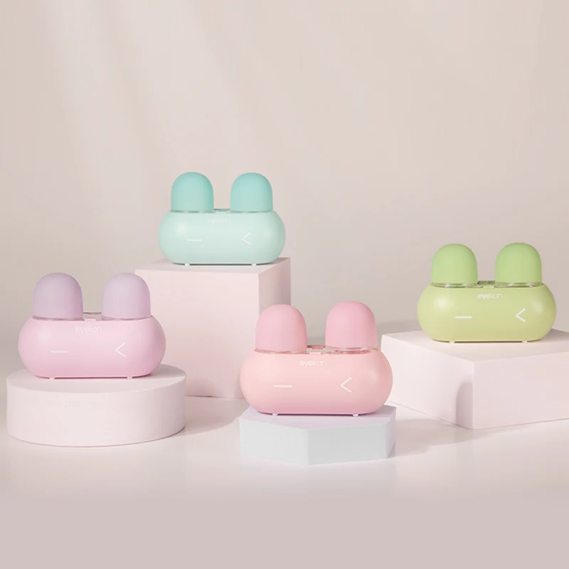 Limpiador ultrasónico de lentes de contacto, herramienta de limpieza automática, estuche portátil