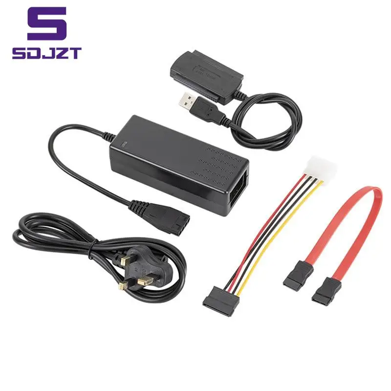 

USB 2.0 To IDE SATA Adapter Converter Cable For 2.5 3.5 Inch Hard Drive HD