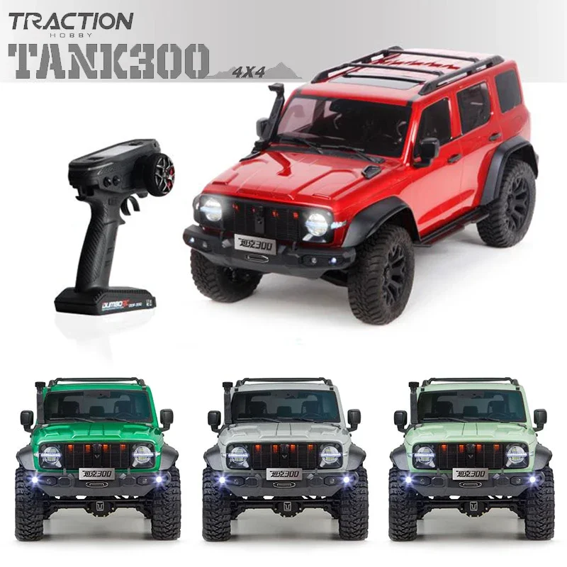 

KM TRACTION TANK300 Competitive Edition RTR 2.4GHz 1/8 RC Simulation Electric Remote Control Model Car Crawler Adult Kids Toys