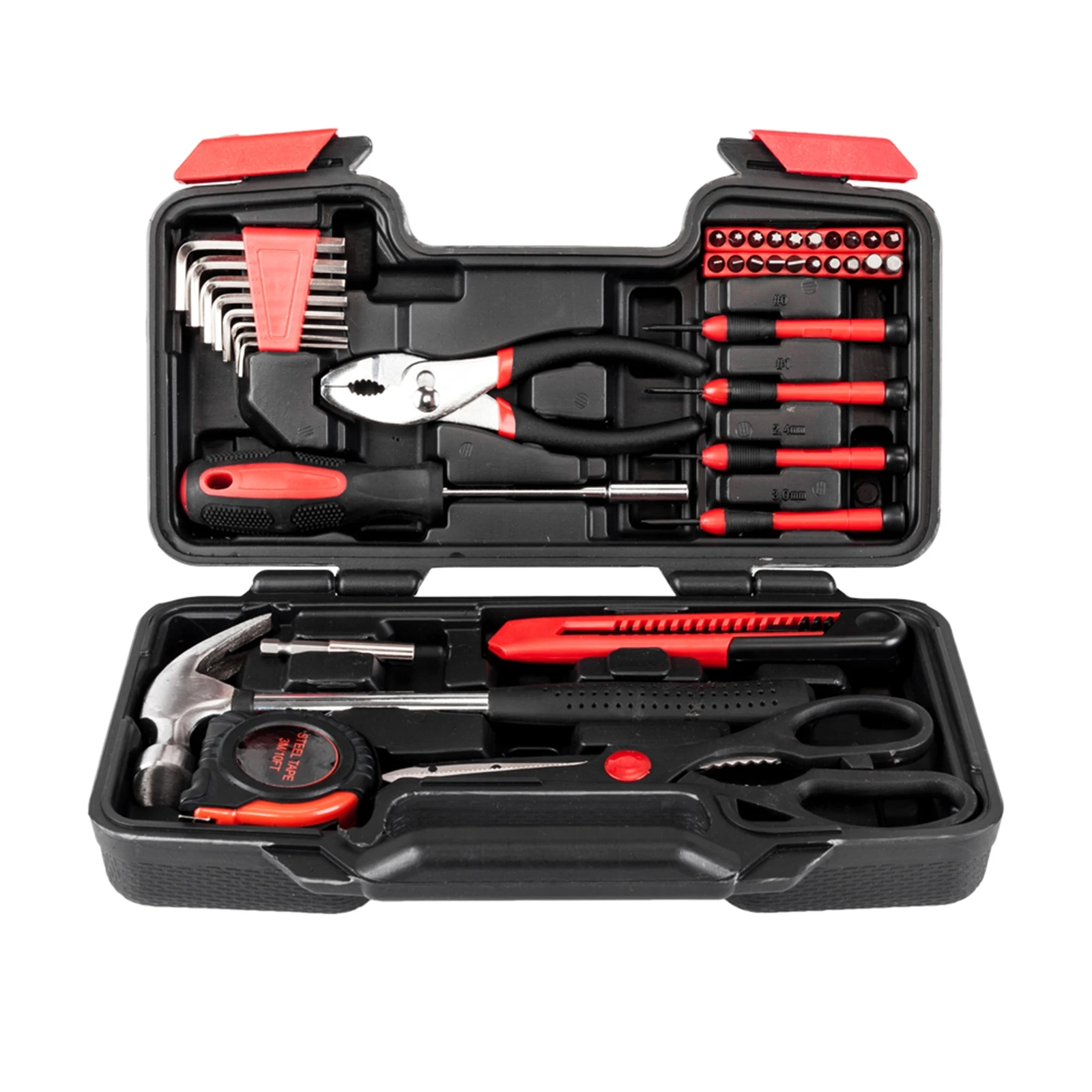 39pcs Tool Kit Red