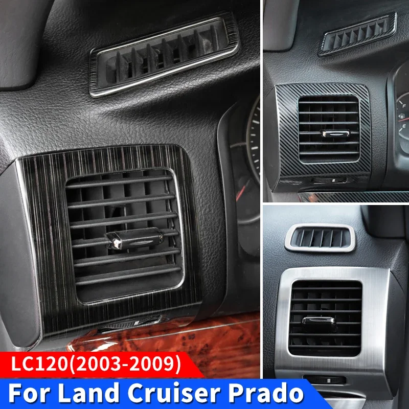 For 2003-2009 Toyota Land Cruiser Prado 120 decoration upgrade air conditioning outlet patch Lc120 Fj120modification accessories