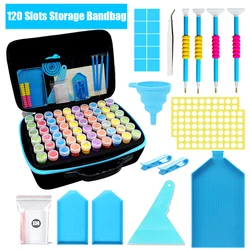 Diamond Painting Bottles Tools Accessories Container for Beads Mosaic Pen Stylus Suitcase Storage Box Accessory Work Kits 5d Kit