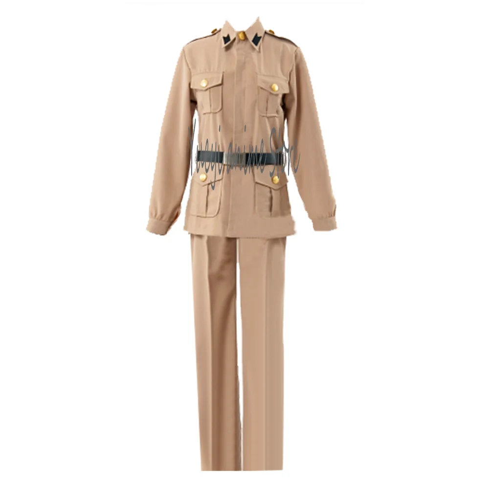 

Anime Cosplay Costumes Romano Lovino Vargas Uniform Costumes Italy Military Uniform --- customized