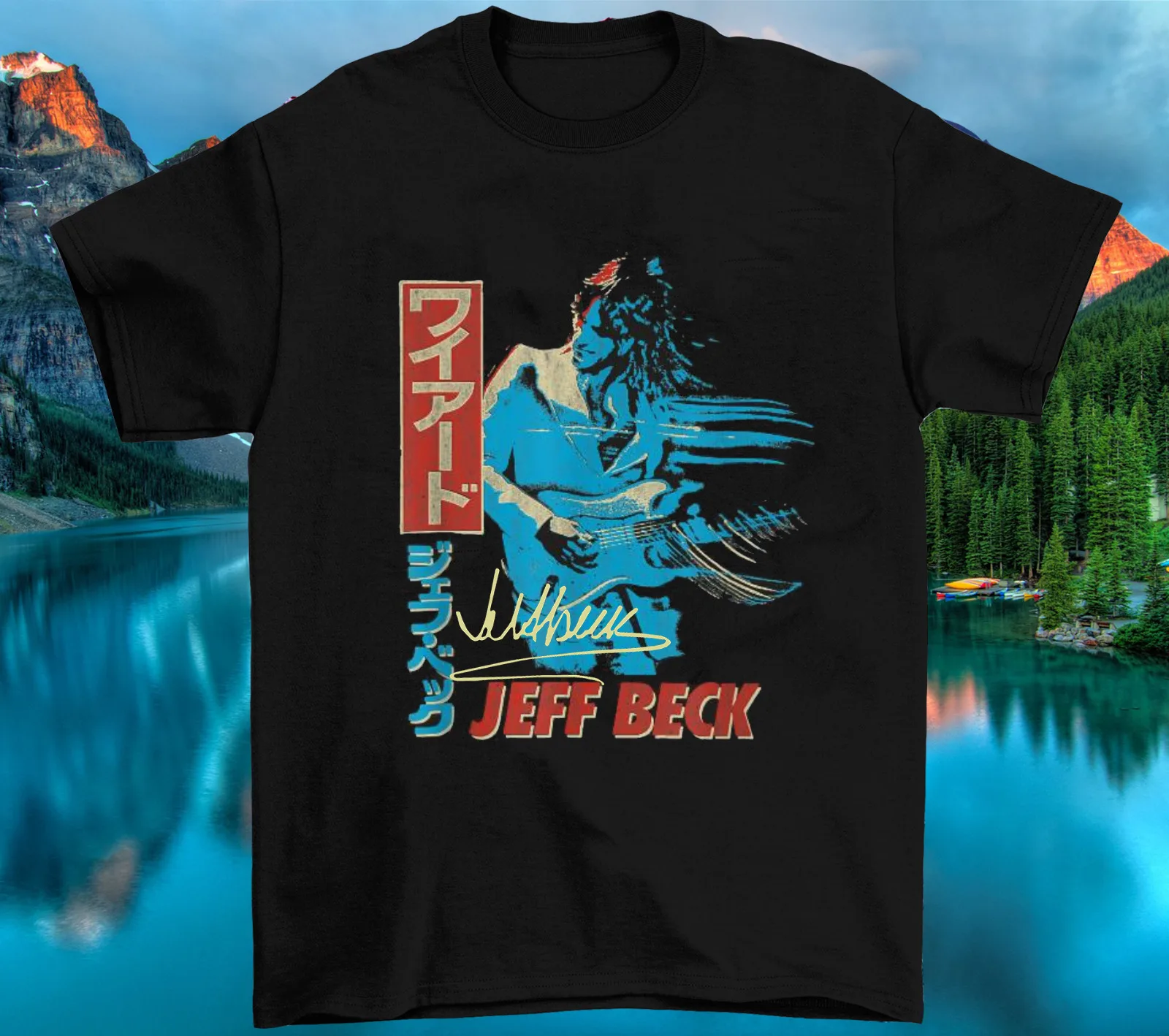 Jeff Beck - Blue Wind Japan Unisex T-shirt All Size for men and women