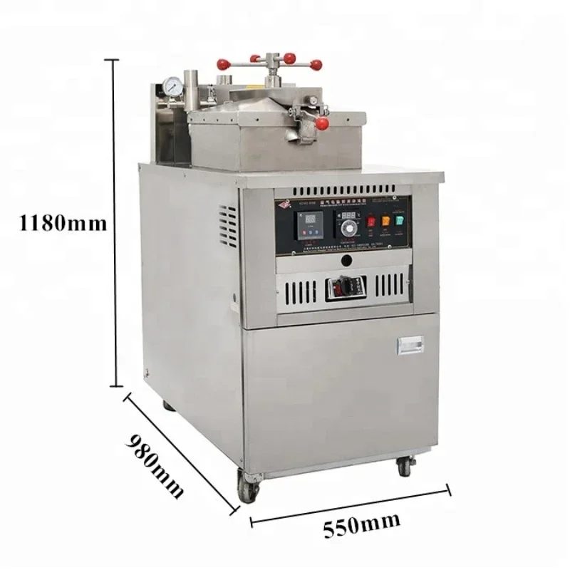 

high quality dual- purpose pressure fryer electric gas