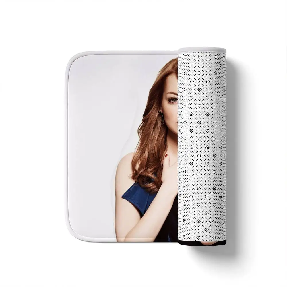 الممثلة إيما ستون الكلمة حصيرة مطبوعة كبيرة السجاد غرفة وغرفة نوم السجاد الحمام المضادة للانزلاق باب الحصير السجاد الصغيرة