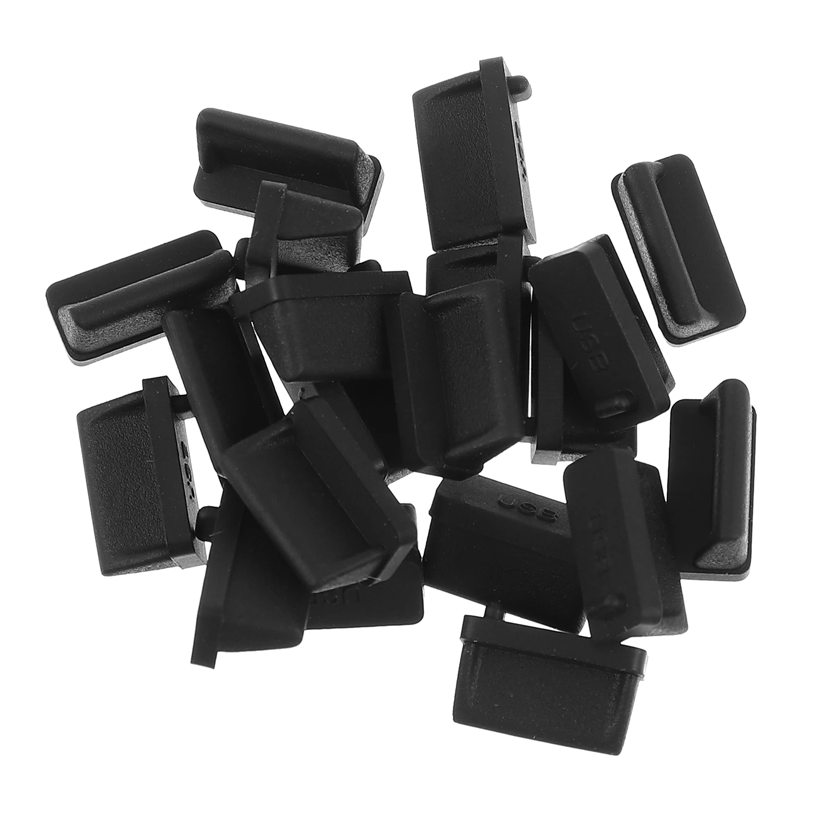 20 قطعة غطاء منفذ USB ملحقات سدادة الكمبيوتر التلفزيون التوصيل نهاية العرض الواقية