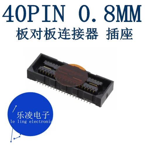 40P 0.8MM 40PIN QSE-020-01-L-D-A-K-TR SAMTEC    10PCS