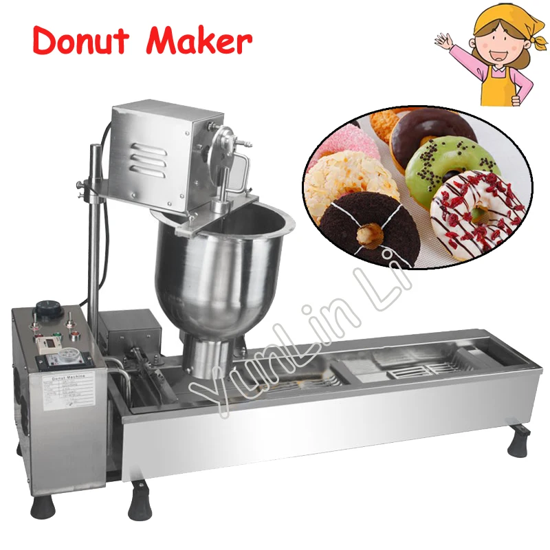 

Electric Automatic Donuts Maker Multi-Functional Donut Making Machine Stainless Steel Doughnuts Machine Fryer