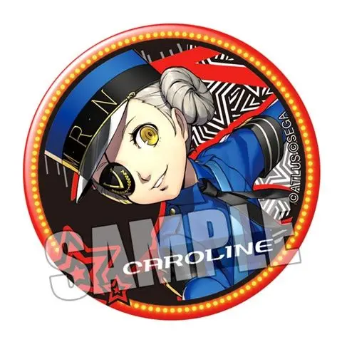 Neues Persona Ren Amamiya Anime Zweidimensionales Cartoon-Muster Abzeichen Pin Kreative Persönlichkeit Rucksack-Dekoration Cosplay-Requisite – Detail 4
