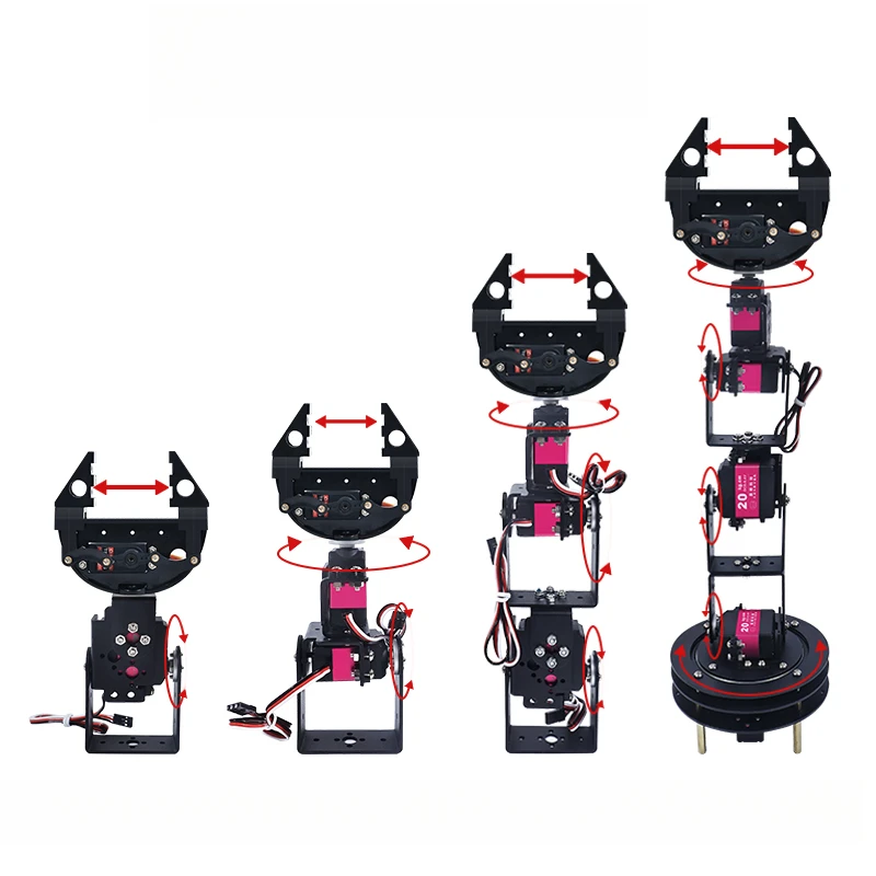 2/3/4/6 Multi-degree-of-freedom Robot Arm Servo Parallel Gripper Claw Stm32 Open Source Robotics Intelligent Cart Gripper