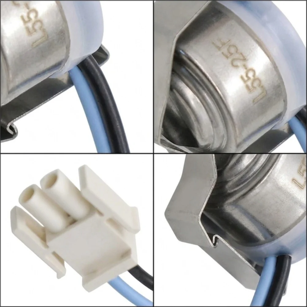 1pcs Refrigerator Defrosting Thermistor Compatible With Whole Parts Models Replace 3082050 4321770 WLF Series OEM Parts