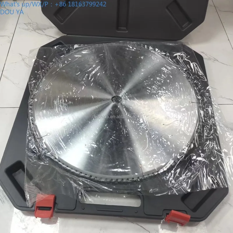 Cortador de hoja de sierra de carburo sólido soldado personalizado de fábrica, acabado blanco para hoja de máquina de sierra de calar de aleación de madera de acero