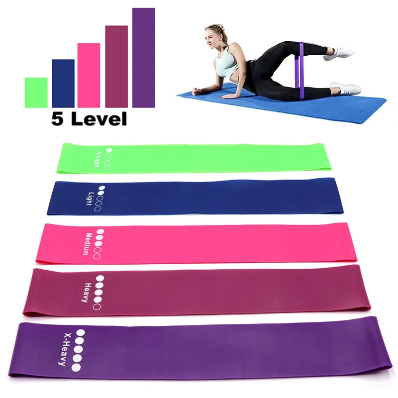 Non-Slip Booty Band Hip Circle Resistance Loop Elastic Exercise Band for Women Glutes Lift Squat Training Gym Fitness Equipment