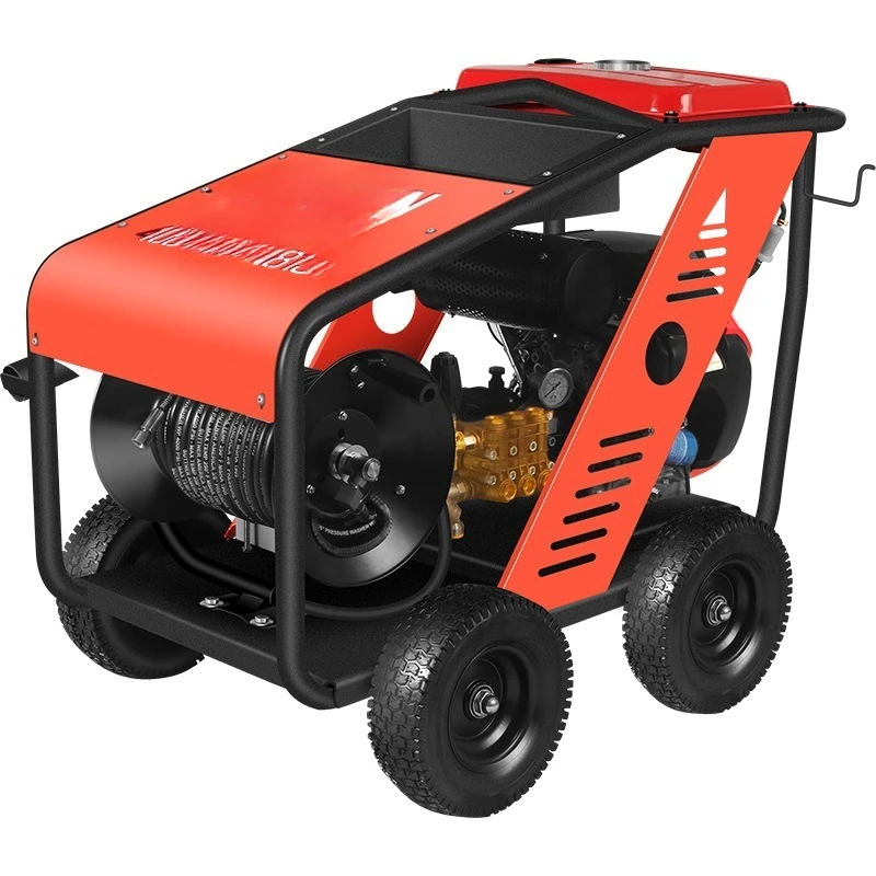 High-pressure pipe dredging machine, industrial property community, high-power professional sewer pipe dredging machine