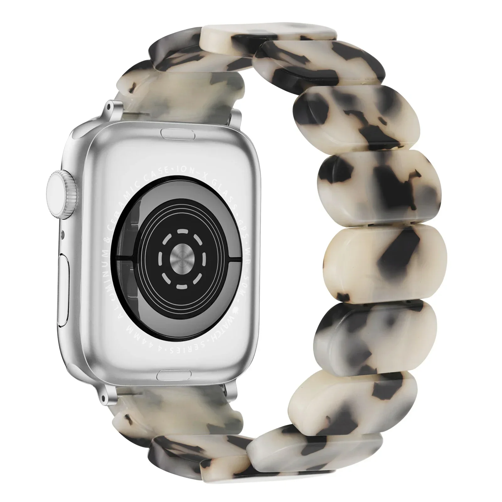 Resin Strap for Apple Watch Band 49mm 44mm 40mm 45mm 46mm 42mm 41mm Wrist Band Bracelet for IWatch Series 10 9 8 7 6 5 SE Ultra