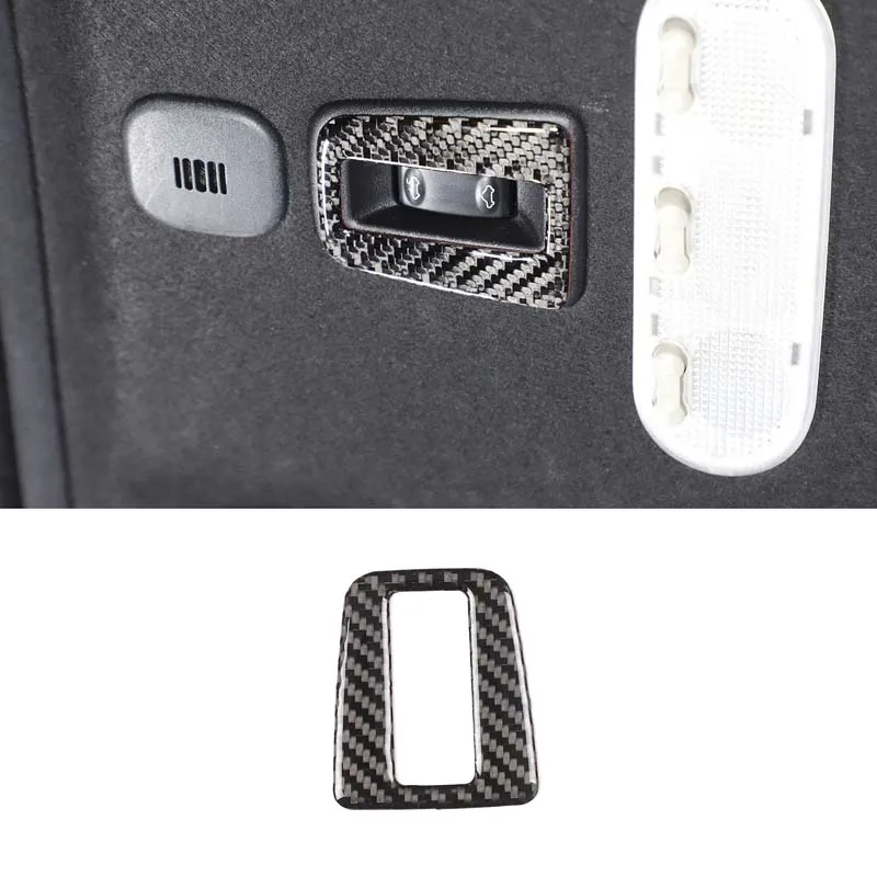 

For 2011-2019 Nissan Juke/Infiniti ESQ Automotive Sunroof Switch Panel Decorative Sticker Soft Carbon Fiber Car Accessories