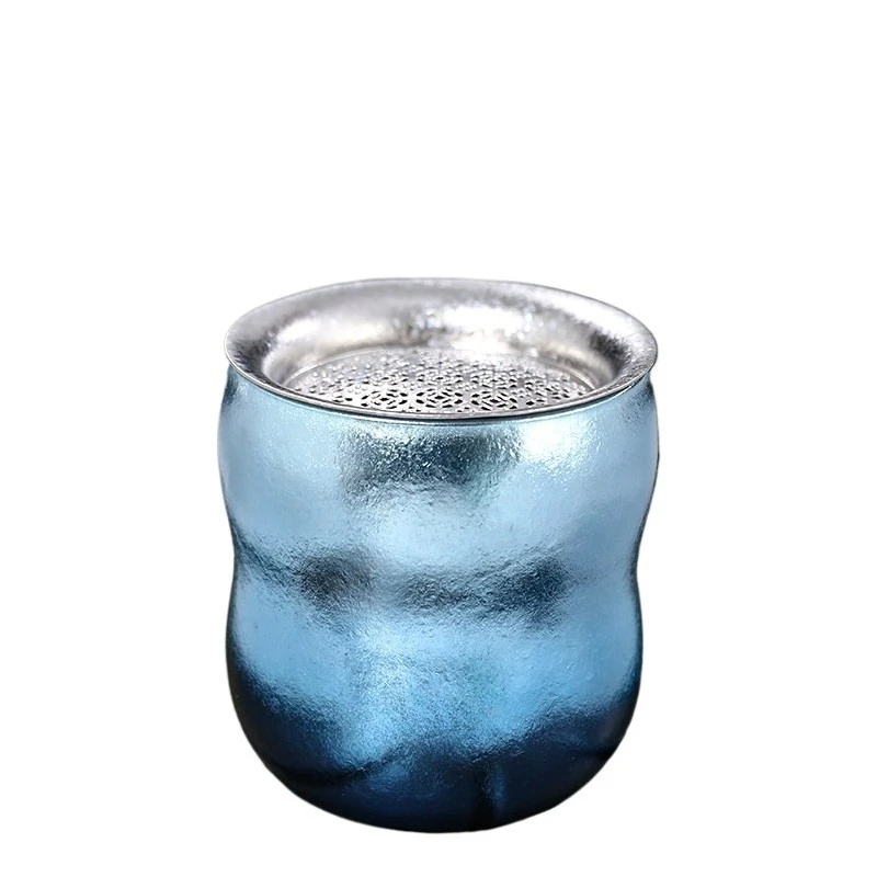 

Pure Titanium Tea Maker Outdoor Camping Portable Express Cup Pure Titanium Tea Maker Pot Tea Set