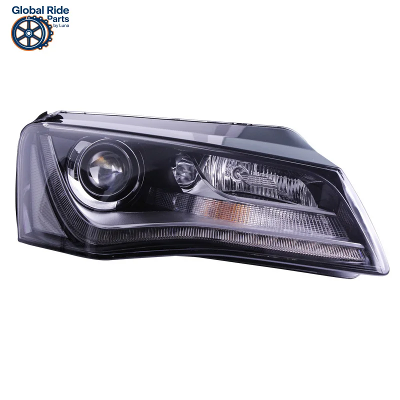 

Подходит для 11-13 Audi A8L в сборе, модифицированные светодиодные дневные ходовые огни с двойной линзой