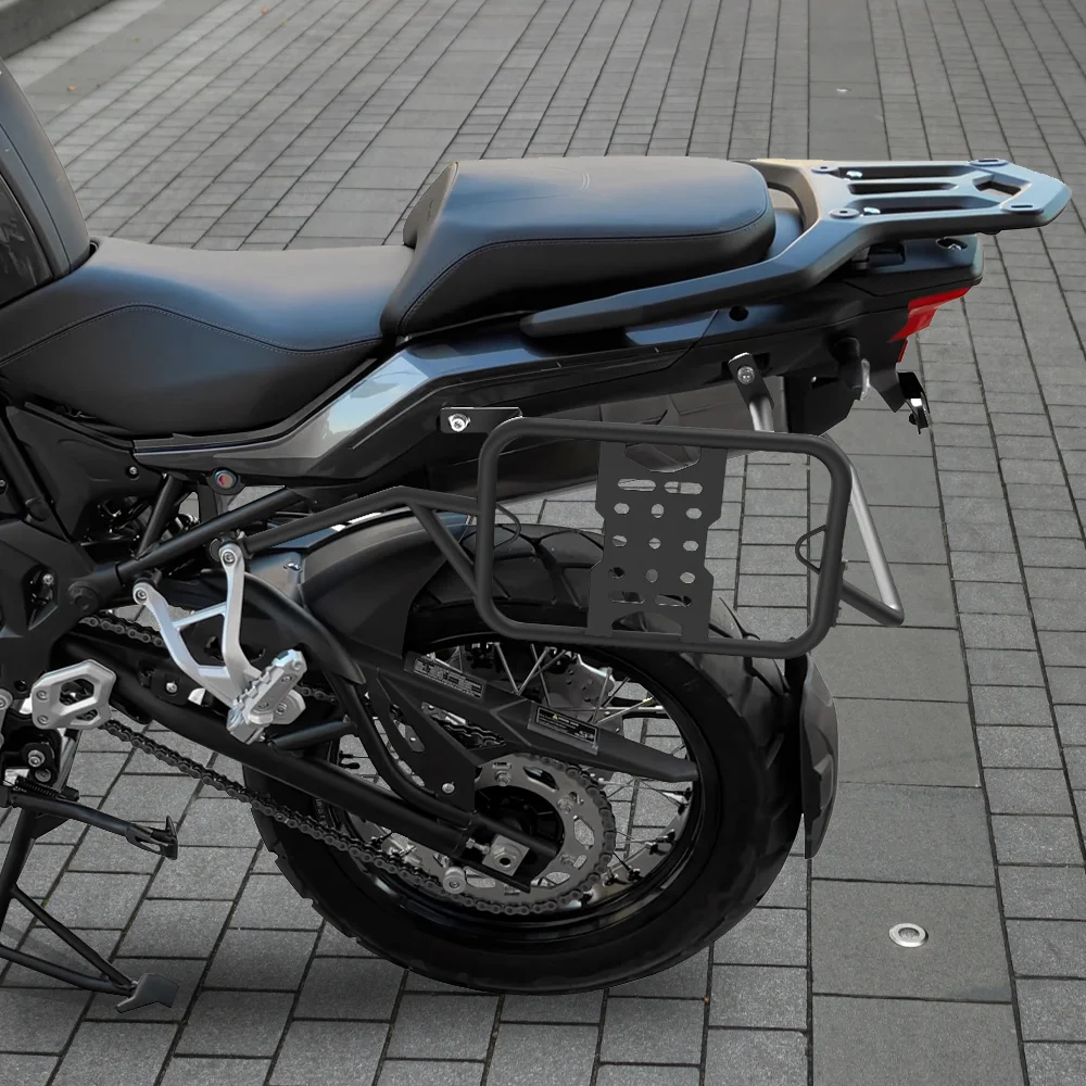 صالح ل Benelli TRK 502 X 2018 2019 2020 2021-2025 TRK502X دراجة نارية العديلات رفوف السرج دعم الرف رف أمتعة الجانب