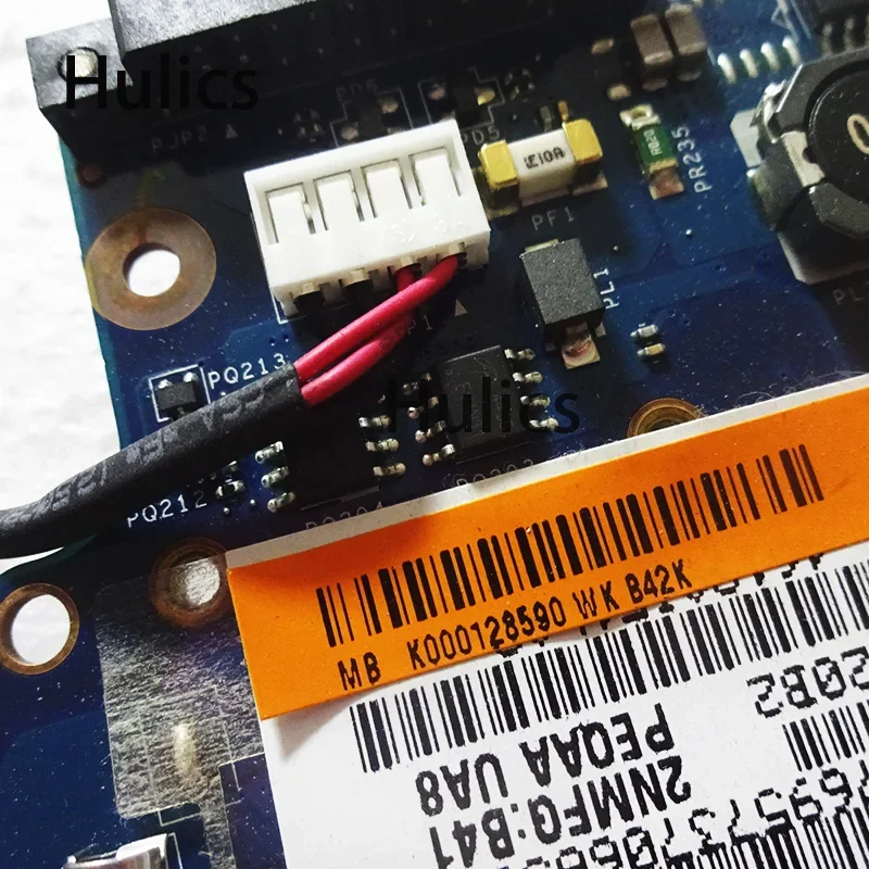 Hulics Used For TOSHIBA Satellite P755 P750 Laptop Motherboard K000128590 PHQAA LA-6832P HM65 Main Board