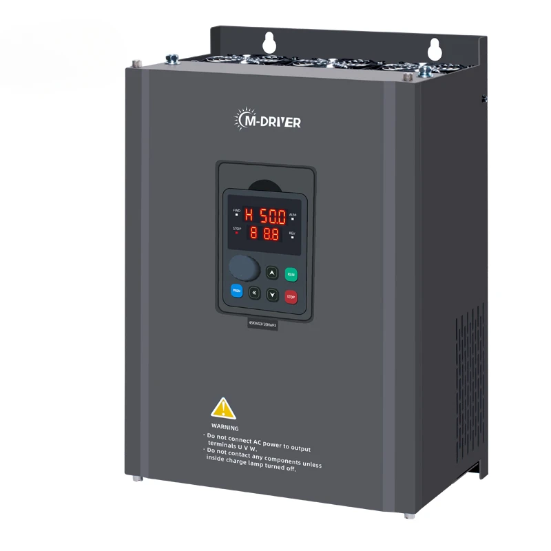 Three-phase 220v 60hz input three-phase 220 output 22kw vfd 30 speed drive of pump system.