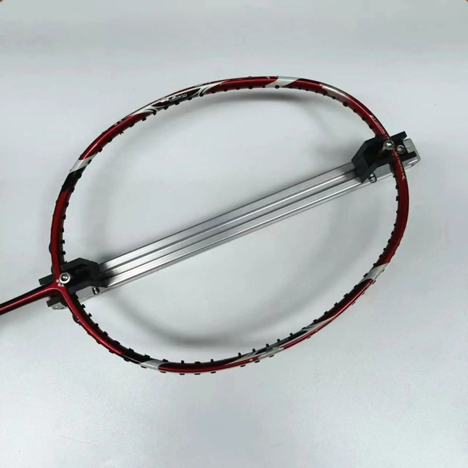 Metalen Badminton Racket Frame Draadsnijmachine Draagbare Racket Rijgen Extra Diy Benodigdheden Voor Sporters Beginners