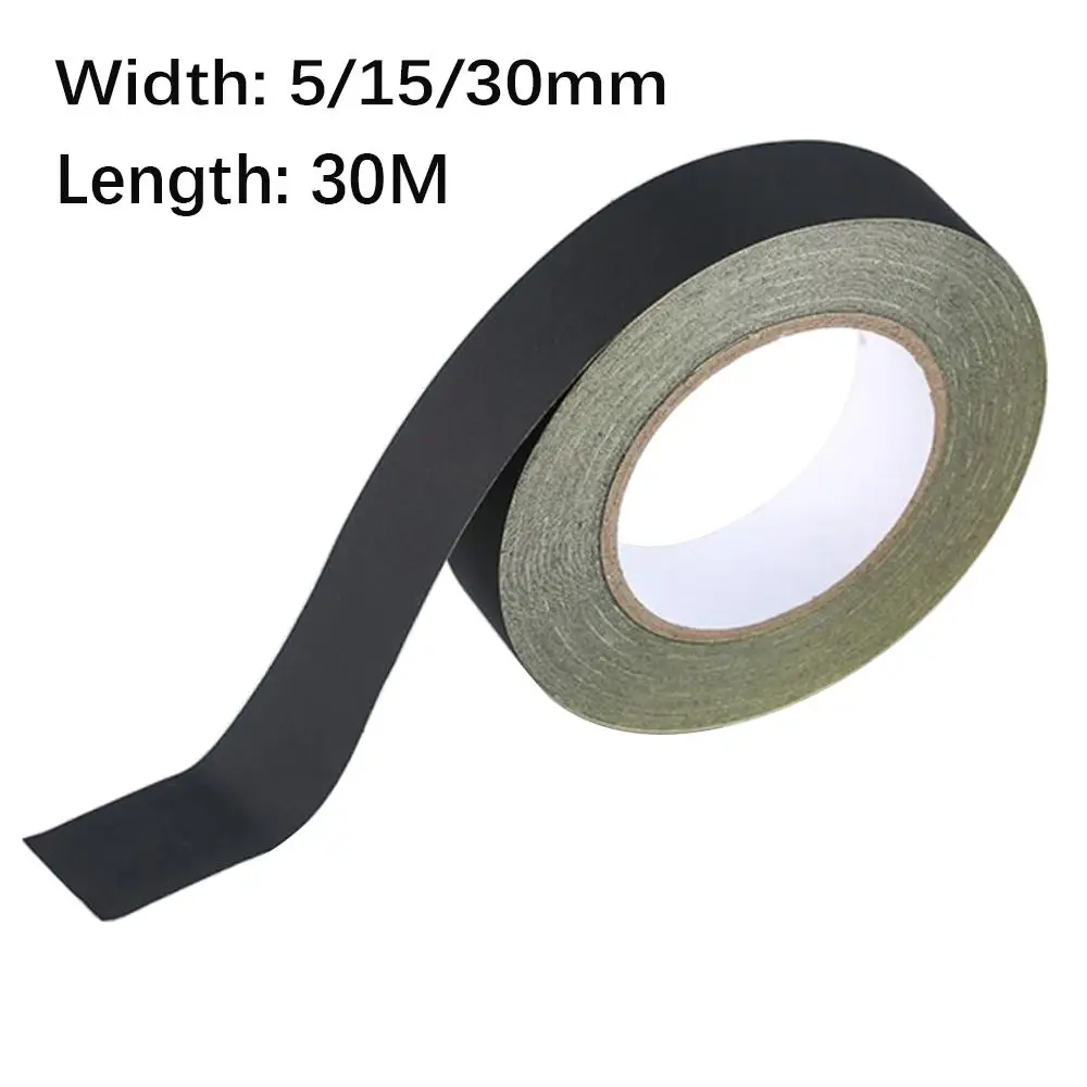 1PCS Black Acetate Cloth Adhesive Tape High Temperature Electrical Tape Insulation Tape Home Hardware