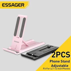 Essager Foldable Desktop Holder Portable Mini Moblie Phone Stand For iphone 13 Pro Max iPad Xiaomi Desk Bracket Portable Stand