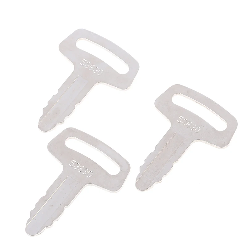 1Pc Ignition Key RC101-53630, Fit for Kubota Excavator Loader Thomas Wheel
