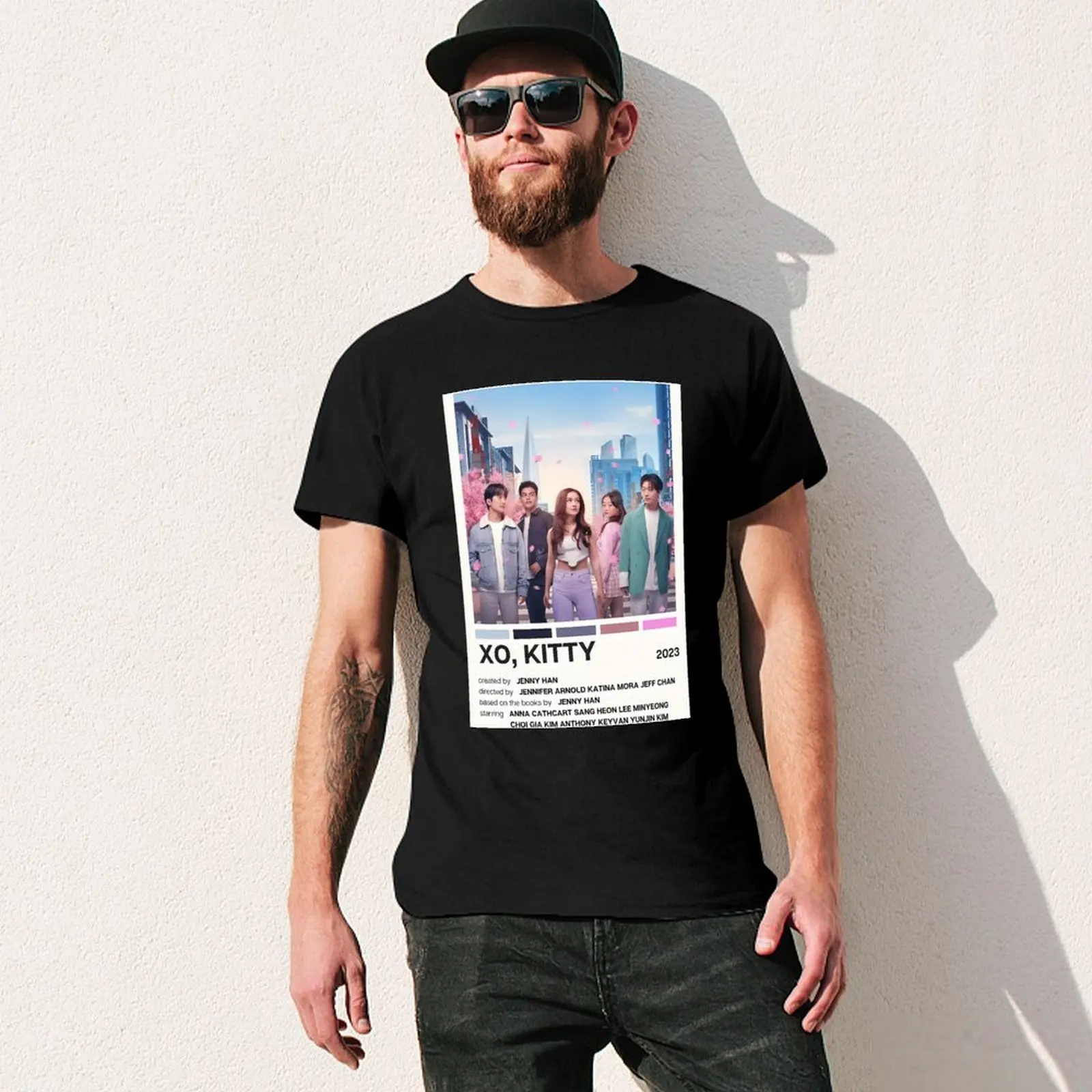 Xo, Kitty (2023) T-Shirt summer tops quick drying mens graphic t-shirts funny