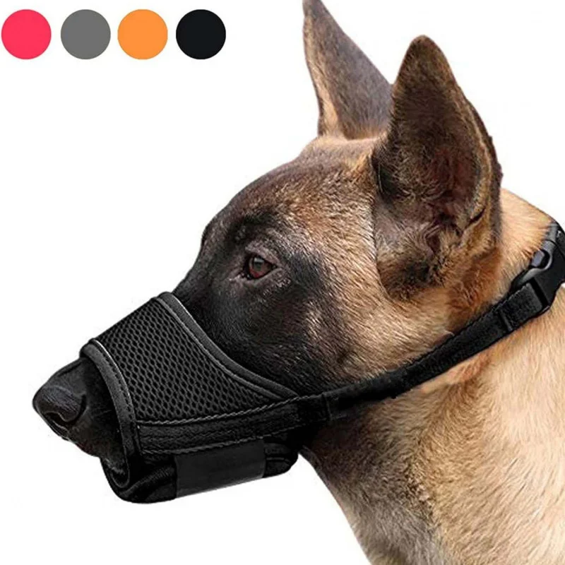

-Eat Disorderly Muzzles Breathable -Bite/Anti-Bark Big and Small Dogs Universal Dog Mouth Cover Teddy Corgi Two Ha G