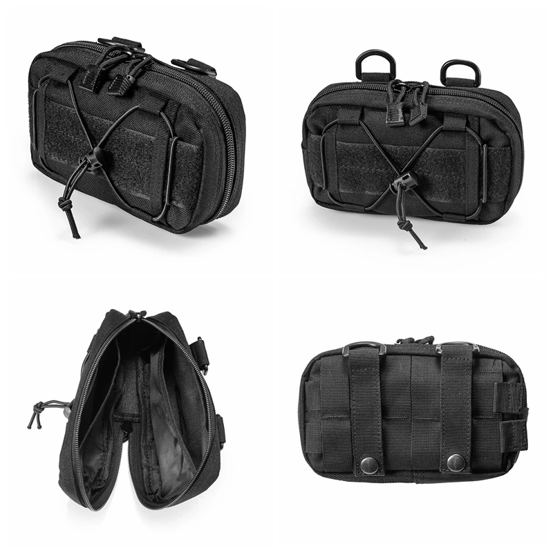 Molle Waist Bag Tactical Pouch Medical First Aid Tool Gear Gadget Bag Pouch Outdoor Sports Hunting Bag