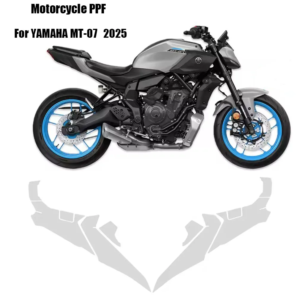 

2025 MT07 PPF Motorcycle TPU Protective Film For YAMAHA MT-07 Self-Healing Full Body Paint Protection Scratch Resistant Kit
