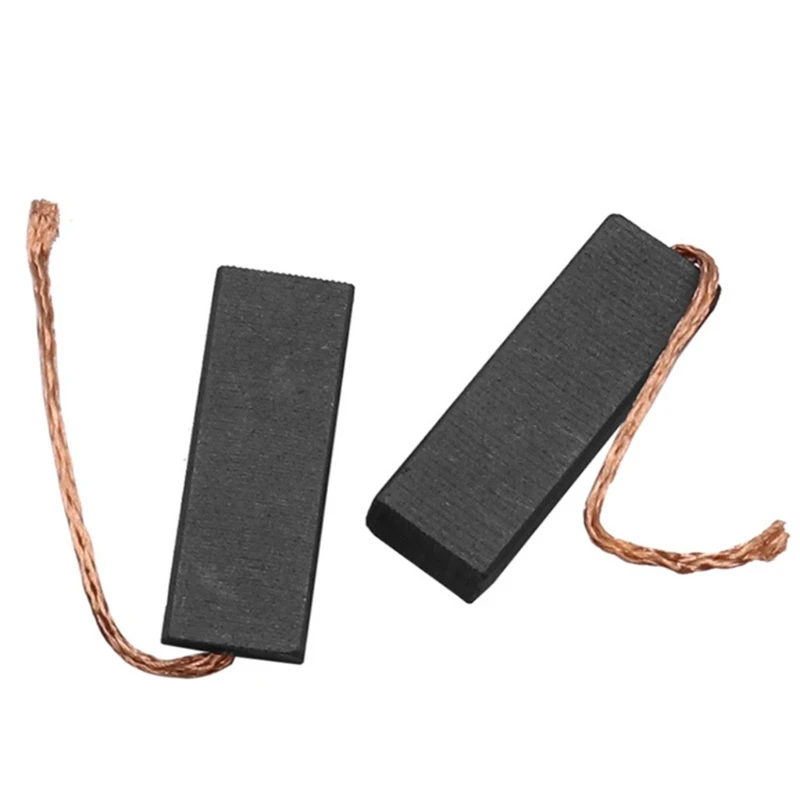 2Pcs/pack Carbon Brushes Durable Motor Carbon Brushes For Drum Type Washing Machine 5x13.5x40mm/1.57x0.53x0.19in 918D